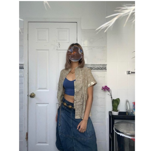 Authentic women’s qipao/cheongsam blouse top - Picture 6 of 7